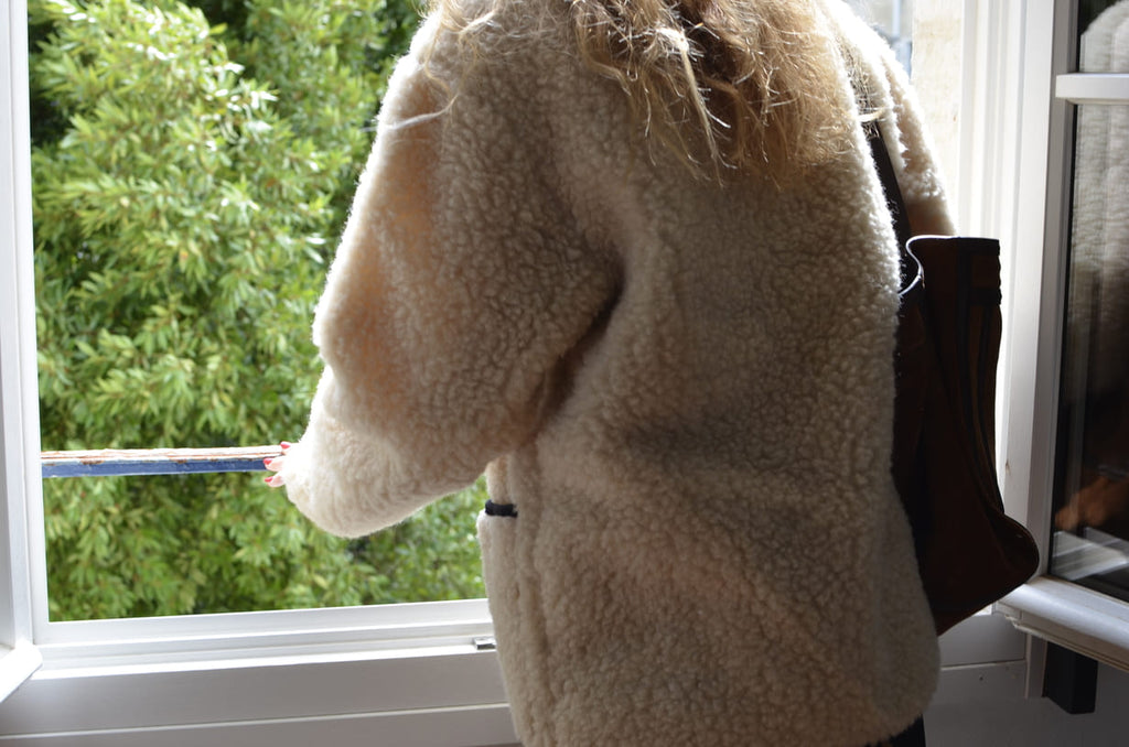 Vestes moumoute - 100% laine